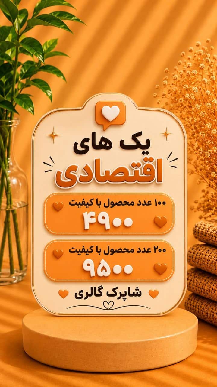 پک عمده ۱۰۰ قلم محصول